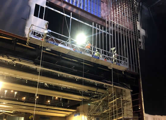 San Antonio Scaffolding Rental Installation Commercial Industrial Suspended Stair Towers